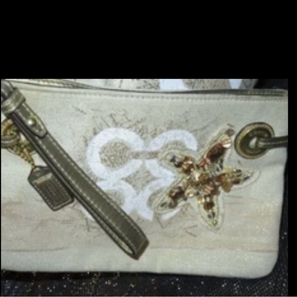 Coach Aubrey Seaside Tote AND Wristlet w/ Starfish - Picture 10 of 10